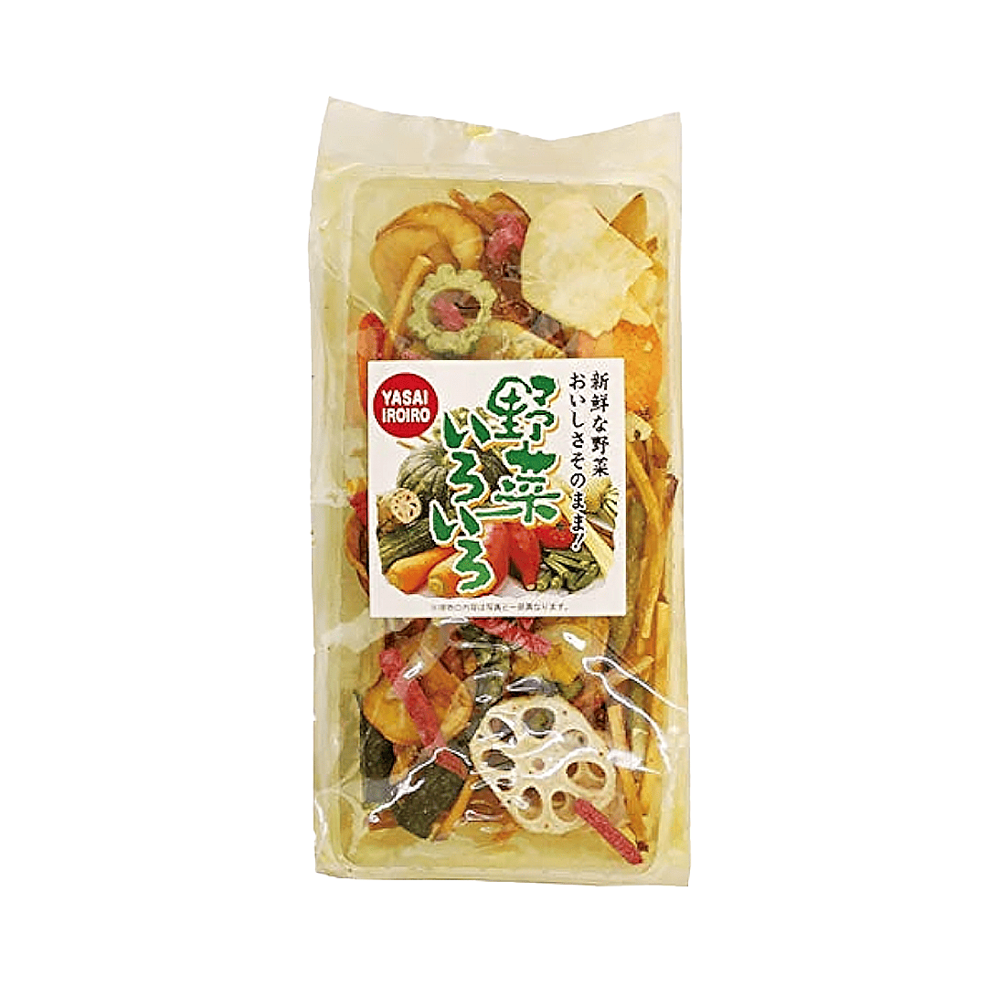 清爽0負擔的追劇零食！綜合蔬菜洋芋片